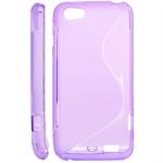 S Line Silikone Cover HTC ONE V (Lilla)